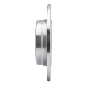 Mercedes-Benz E320 Brake Rotor (1) - Rear Left - R1 Concepts - Drilled & Slotted - Silver - `98-`03
